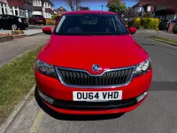 Usado Skoda Rapid SE 2014 Vermelho Citadino