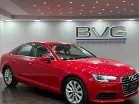 Used Audi A4 S-Line 150 HP (110 kW) 2017 Red Sedan