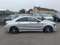 Used Mercedes CLA220 AMG line 177 HP (130 kW) 2016 Silver Sedan