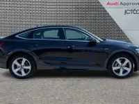 Used Audi e-tron Sportback Advanced 230 kW (313 HP) 2021 Black SUV