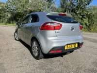 Used Kia Rio 75 HP (55 kW) 2013 Silver Hatchback
