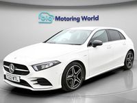 Used Mercedes A180 AMG Line Premium 136 HP (100 kW) 2022 White Hatchback