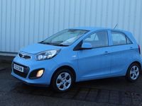 Used Kia Picanto Air 2012 Blue Hatchback