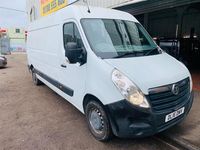 Used Vauxhall Movano 136 HP (100 kW) 2016 White MPV