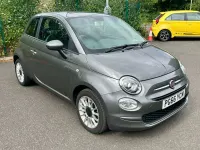 Used Fiat 500 Pop Star 69 HP (50 kW) 2017 Grey Hatchback