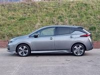 Usado Nissan Leaf N-Connecta 110 kW (150 HP) 2020 Cinzento Citadino