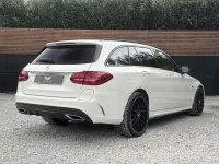 Used Mercedes C300 AMG line 2021 White Estate