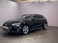 Used Audi A3 Sportback S-Line 110 HP (80 kW) 2021 Black Hatchback