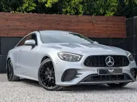 Used Mercedes E220 AMG Line Premium 2021 Silver Coupe