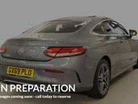 Used Mercedes C300 AMG line 245 HP (180 kW) 2019 Grey Coupe