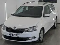 Used Skoda Fabia SE 2016 White Estate