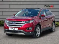 Gebraucht Ford Edge Titanium 177 PS (130 kW) 2017 Rot SUV