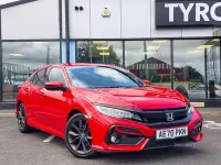 Used Honda Civic SR 126 HP (92 kW) 2021 Red Hatchback