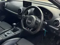 Used Audi A3 S-Line 125 HP (91 kW) 2015 White Hatchback