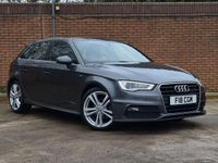 Used Audi A3 S-Line 2015 Grey Hatchback