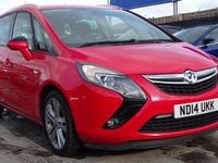 Used Vauxhall Zafira Tourer SRi 165 HP (121 kW) 2014 Red MPV