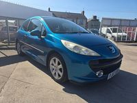 Used Peugeot 207 Sport 90 HP (66 kW) 2007 Blue Hatchback