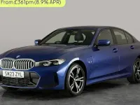 Used BMW 330e M Sport 292 HP (214 kW) 2023 Blue Sedan