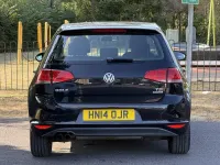 Used VW Golf VII SE 2014 Black Hatchback
