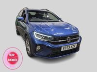 Used VW Taigo R-line 110 HP (80 kW) 2023 Blue SUV