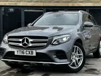 Usado Mercedes GLC250 AMG line 204 HP (150 kW) 2016 Cinzento Carrinha