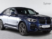 Used BMW X4 M Sport 349 HP (256 kW) 2019 Blue SUV