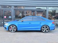 Used Audi RS3 Comfort 400 HP (294 kW) 2018 Blue Sedan