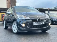 Used Citroën DS3 110 HP (80 kW) 2011 Black Hatchback
