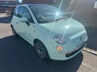 Used Fiat 500 Lounge 95 HP (69 kW) 2014 Green Hatchback