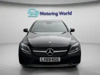 Used Mercedes C200 AMG line 198 HP (145 kW) 2019 Black Sedan