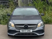 Used Mercedes A200 AMG line 136 HP (100 kW) 2017 Grey Hatchback