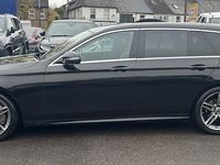 Used Mercedes E220 AMG line 194 HP (142 kW) 2018 Black Estate