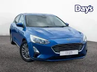 Used Ford Focus Titanium 125 HP (91 kW) 2019 Blue Hatchback