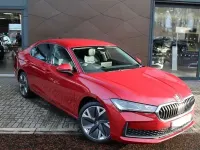 Used Skoda Superb SE L 150 HP (110 kW) 2025 Red Hatchback