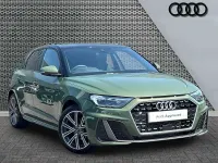 New Audi A1 S-Line 2026 District green, metallic SUV