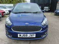 Used Ford Ka Plus Zetec 2018 Blue Hatchback