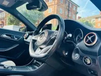 Used Mercedes CLA220 AMG line 170 HP (125 kW) 2018 Black Coupe