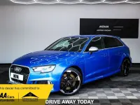 Used Audi RS3 Comfort 340 HP (250 kW) 2018 Blue Sedan