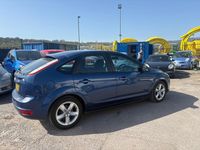 Used Ford Focus Zetec 2008 Blue Hatchback