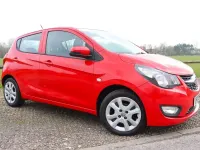 Used Vauxhall Viva 75 HP (55 kW) 2017 Red Hatchback