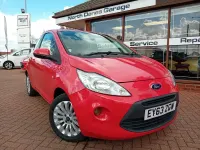 Used Ford Ka Zetec 69 HP (50 kW) 2013 Red Hatchback