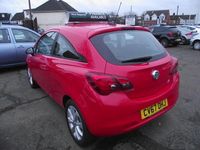 Used Vauxhall Corsa 74 HP (54 kW) 2017 Red Hatchback