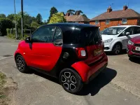 Used Smart ForTwo Coupé Premium 71 HP (52 kW) 2016 Red Coupe