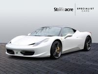 Used Ferrari 458 570 HP (419 kW) 2015 White Coupe