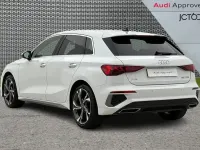 Used Audi A3 S-Line 147 HP (108 kW) 2023 White Sedan