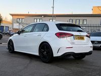 Used Mercedes A200 AMG line 150 HP (110 kW) 2019 White Hatchback