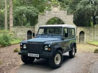 Used Land Rover Defender 90 HP (66 kW) 1988 Blue SUV