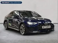 Used Audi A3 S-Line 150 HP (110 kW) 2025 Blue Sedan