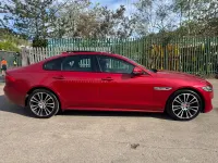 Begagnad Jaguar XF R-Sport 300 HK (220 kW) 2017 Röd Sedan
