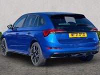 Used Skoda Scala Monte Carlo 147 HP (108 kW) 2021 Blue Hatchback